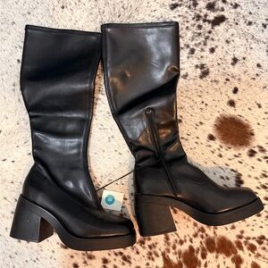 Wild Fable Black Heeled Boots